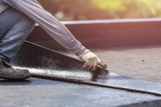 Professional Emergency Waterproofing technician working in Fallston, MD